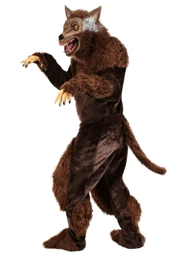 Disfraz de hombre lobo deluxe Multicolor