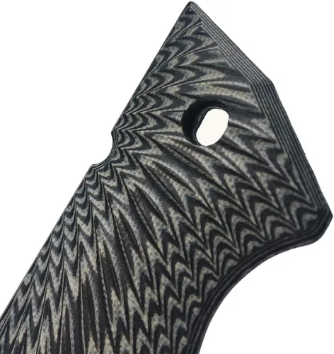 Vista 6 de Manijas G10 para CZ 2075 RAMI, Sunburst textura, moderno mano