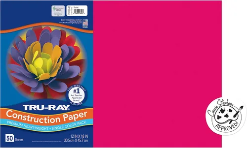 Vista 17 de Tru-Ray® Papel de construcción, 12.0 in x 18.0 in, 50% reciclado, azul atómico, paquete de 50