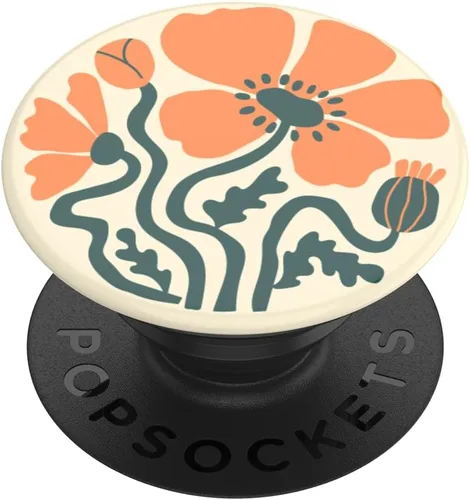 Vista 11 de PopSockets Agarre para Teléfono con Soporte Expandible, Agarre Adhesivo - Flor Prensada Aliento de Bebé