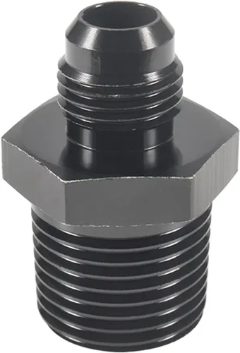 Vista 11 de Adaptador de tubería macho 4AN a NPT de 1/4 pulgadas, adaptador recto de aluminio de 4AN a 1/4 de pulgada NPT para accesorios de sistema