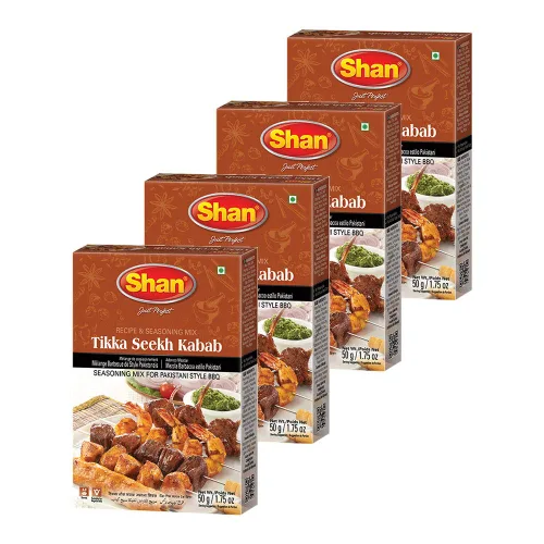 Vista 67 de Shan - Mezcla de Chicken Tikka Masala (50g) - Paquetes de condimentos para Tikka Masala (Paquete de 6)