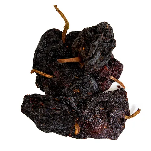 Vista 6 de Chiles Mexicanos 3 Pack Guajillo, Ancho y Pasilla 4oz cada uno. Chili Secos Enteros.
