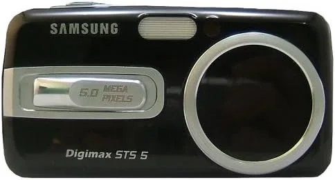 Samsung Digimax A55W 5MP Cámara digital con zoom gran angular 4.8x (negro)