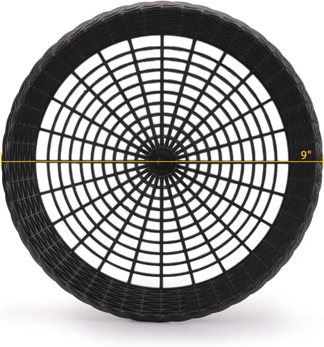 Vista 2 de Fasmov Paquete de 24 soportes para platos de papel de 9 pulgadas, soporte de platos reutilizable para platos de papel, soporte para platos de papel