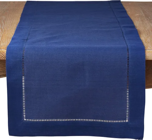 Vista 65 de SARO LIFESTYLE Servilleta de cóctel con borde cosido (juego de 12), negro, 6"x6