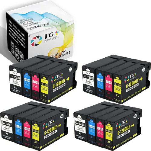 Cartucho de tinta compatible PGI-1200XL de repuesto para impresoras de inyección de tinta Canon PGI1200 PGI 1200 XL PGI-1200 para MAXIFY MB2320