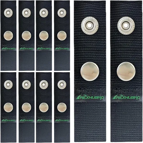 Vista 9 de Extensor de Broche para Cubierta de Barco - Extensor de Broche de Nylon Duradero para Correas de Barco Cubierta de Capó Lona Encogimiento 10PCS - 1