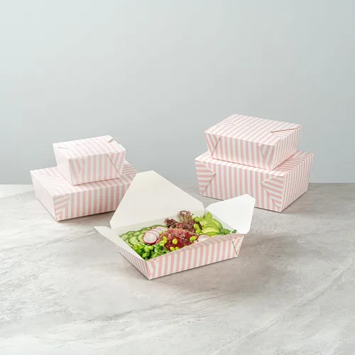 Vista 99 de Restaurantware Bio Tek - Cajas para llevar de 30 onzas, 200 loncheras para llevar, cierre de tabulación, resistentes al calor, desechables, de papel