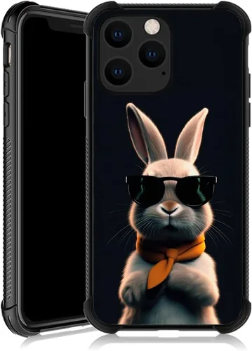 Vista 33 de ZHEGAILIAN Funda compatible con iPhone 11 Pro Max, funda protectora antideslizante de poliuretano termoplástico suave con cuatro esquinas reforzadas