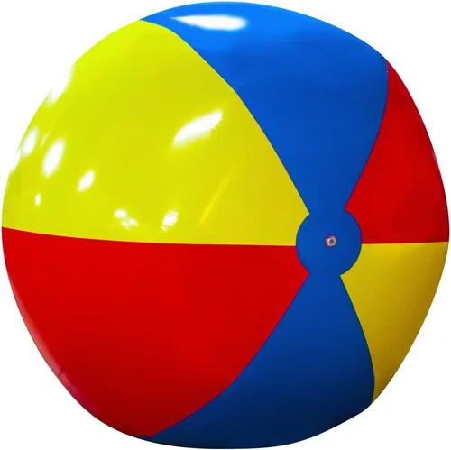 Vista 3 de Pelota de playa resistente de tamaño jumbo de 12 pies de diámetro, viene con pelota de playa de 24 pulgadas