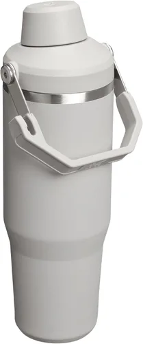 Vista 3 de Stanley IceFlow 2.0 Vaso Térmico de Flujo Rápido con Asa 30 oz Tapa de Boquilla Angular con Rosca Botella de Agua a Prueba de Fugas Acero