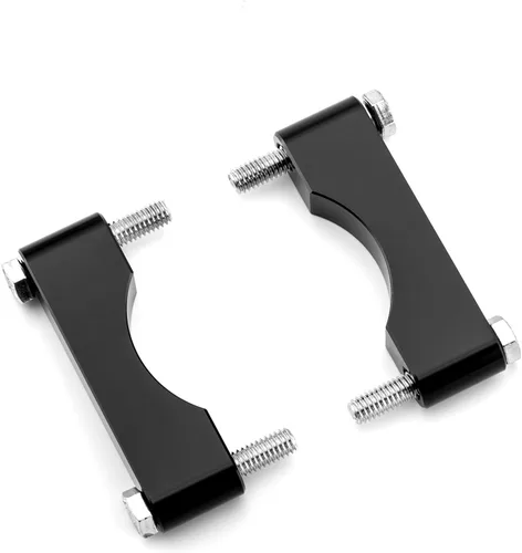 Vista 8 de Kit de soporte para guardabarros delantero negro compatible con guardabarros de 21 pulgadas, 23 pulgadas, 26 pulgadas, compatible con modelos Harley