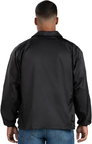 Vista 4 de Augusta Sportswear Chaqueta de entrenador de nailon para hombreforrada