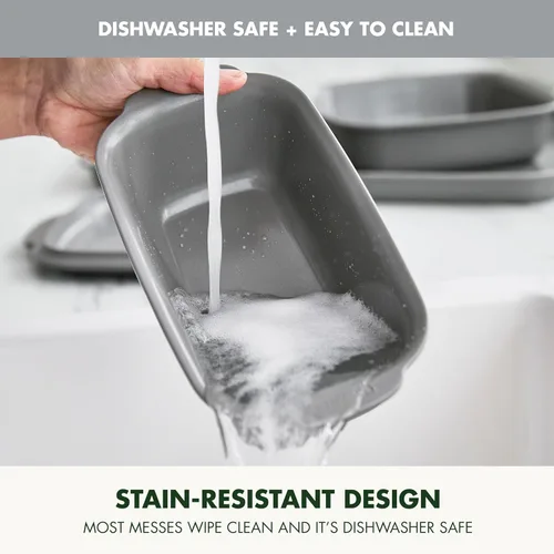 Vista 7 de GreenPan Premiere Ovenware - Molde antiadherente de cerámica saludable para pan de 1 libra, sin PFOA ni PFAS, utensilios para hornear resistentes a