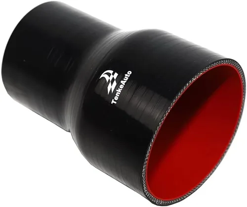 Vista 21 de Reductor recto de alto rendimiento de 6 pulgadas de longitud, acoplador de manguera de silicona de 3.25 a 3.5 pulgadas, entrada