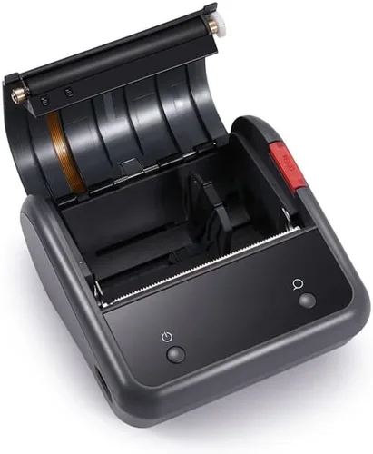 Vista 4 de NA Portable Mini Thermal Label Printer Clothing Jewelry Price Product Barcode Sticker Printing Papers Rolls