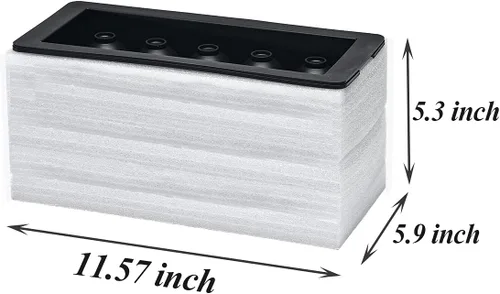 Vista 7 de Sphere - Bandeja transparente para cubitos de hielo, molde de silicona para hacer bolas de hielo, hielo redondo transparente para whisky y cóctel