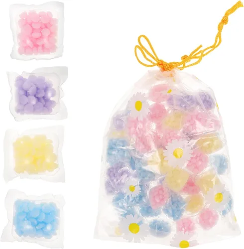 ARTIBETTER Perlas de lavandería Potenciador de fragancia, 50 unidades desodorante de tela para refrescar la ropa, adecuado para ropa deportiva, ropa