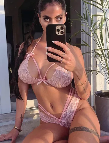 Vista 2 de Conjunto de lencería de encaje sexy, lencería tipo baby doll de 2 piezas, brasier y braga, de Avidlove