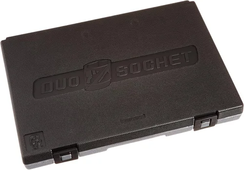 Vista 2 de Juego de llaves de vaso dobles fraccionarias y métricas de 3/8" Dr. de 59 piezas - 12