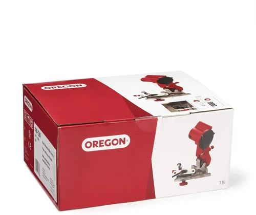 Vista 4 de Oregon Amoladora de banco mini compacta de 120 voltios, afilador universal de cadena de sierra, para todas las cadenas de motosierra (310-120)