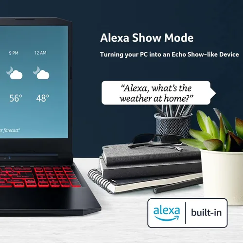 Vista 12 de Acer Nitro 5 AN515-57-79TD - Laptop para juegos Intel Core i7-11800H GPU NVIDIA GeForce RTX 3050 Ti Pantalla IPS FHD de 15.6 pulgadas de 144