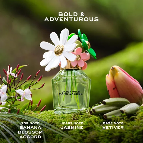 Vista 5 de Marc Jacobs Daisy Eau de Toilette - Perfume floral radiante para mujer - con notas de bayas silvestres