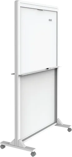 Vista 12 de Quartet Caballete de borrado en seco, magnético, 40 x 68 pulgadas, movimiento de doble pista, móvil, marco de aluminio (ECM4068DT)