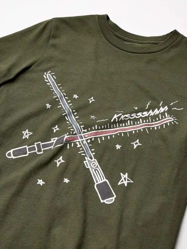 Vista 106 de Amazon Essentials Disney Marvel Camisetas de manga corta para niños y niños pequeños de Star Wars (cebra previamente manchada), paquetes