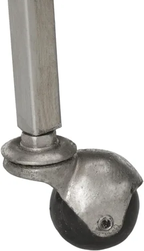 Vista 6 de Safavieh Home Collection Lucretius - Carrito de barra de plata