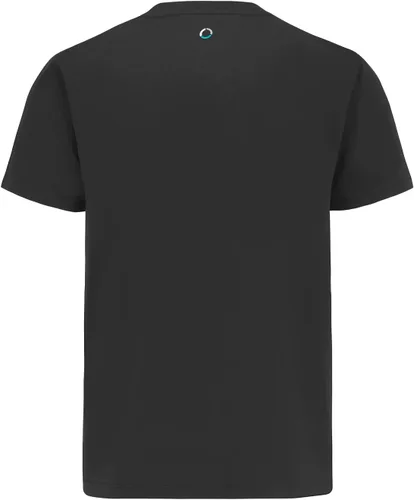 Vista 2 de Mercedes AMG Petronas Formula One Team - Official Formula 1 Merchandise - Small Logo T-Shirt - Black - XXS