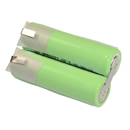 Vista 3 de HQRP Batería compatible con Philips Norelco HQ6889, HQ7330, HQ7350, EVERGAIN H-AA120Gx2 2.4V, compatible con afeitadora Rowenta TN8110 +