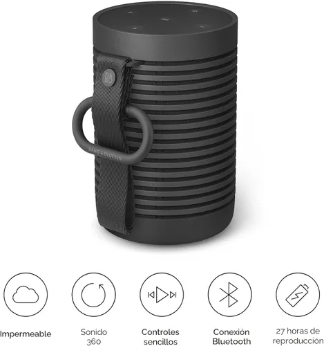 Vista 15 de Bang & Olufsen Beosound Explore - Altavoz Bluetooth inalámbrico portátil para exteriores, IP67 a prueba de polvo e impermeable, antracita