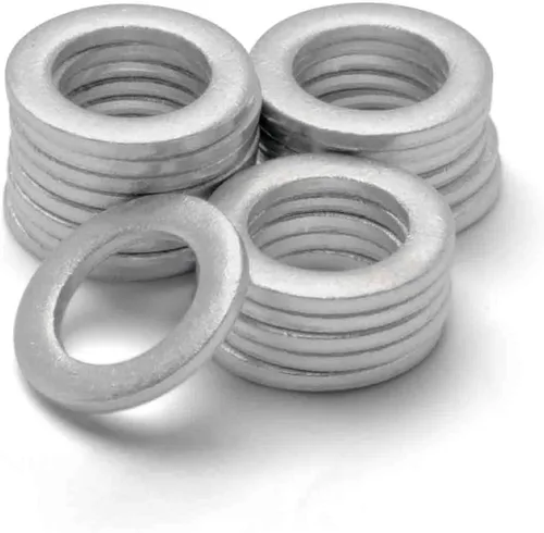 VOTEX -Fabricado en Estados Unidos- Arandela de trituración de tapón de drenaje de aceite M14 14MM, anillo de sello de junta - Compatible con Acura,