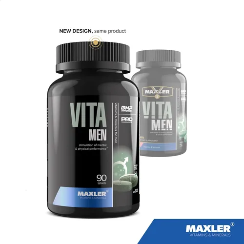 Vista 2 de Maxler VitaMen Multivitamin for Men - High Potency Men's Multivitamins for Sports & Performance - Men's Vitamins & Minerals Blend, Amino Acids