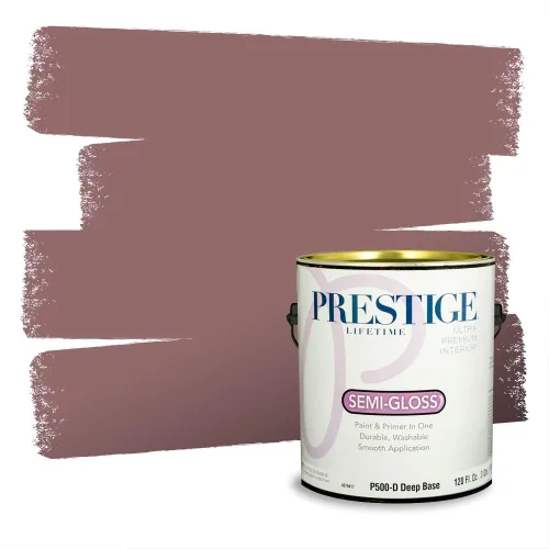 Vista 541 de Prestige Paints Pintura exterior e imprimación en uno, 1 galón, plano, coincidencia comparable de Valspar* Amber Rose*