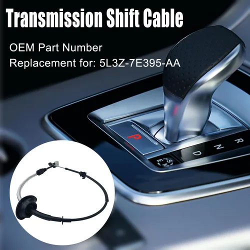 Vista 3 de WayJun 5L3Z-7E395-AA Cable de cambio de transmisión automática compatible con F-150 2005 2006 2007 2008 para vehículos con cambio de columna