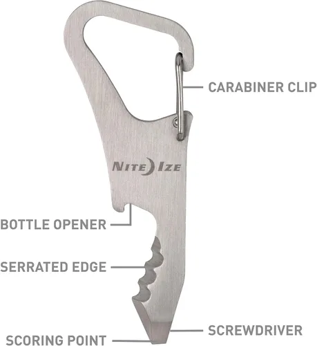 Vista 2 de Nite Ize KMTCK-11-R3 N03493 Cuchilla fija, cuchillo de caza, al aire libre, camping, inoxidable