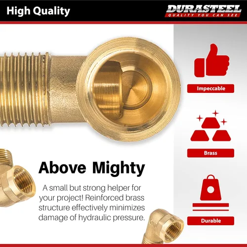 Vista 5 de DuraSteel Grifo de montaje en pared con codo de 90 grados, kit de protección contra salpicaduras de cocina comercial que ahorra espacio, resistente