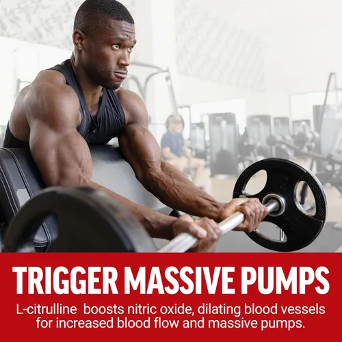 Vista 4 de Force Factor Test X180 Alpha, refuerzo de testosterona para hombres, suplemento de testosterona con L-citrulina para ayudar a desarrollar músculo