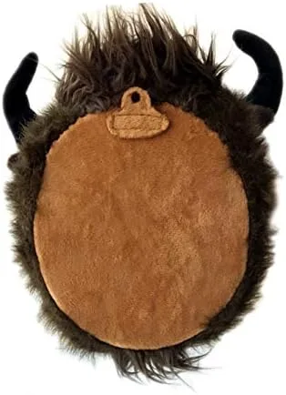 Vista 2 de Adore Bill the Buffalo - Soporte de pared de peluche de 12 pulgadas