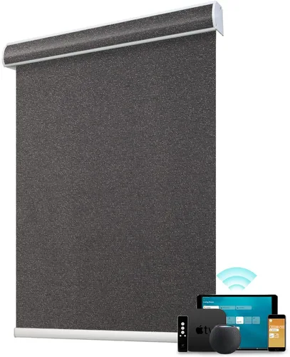 Vista 21 de SmartWings PoE Matter - Persianas enrollables motorizadas, persianas inteligentes con alimentación a través de Ethernet con control remoto