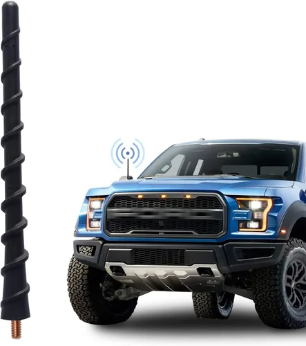 Vista 9 de Antena corta para camión compatible con accesorios Chevy Silverado 1500 2500 y GMC Sierra 1500 2500HD Denali 1999-2025, repuesto de antena de goma