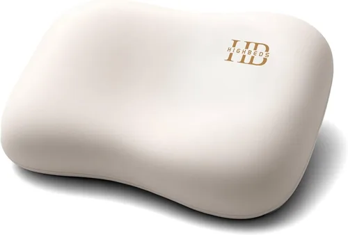 Vista 10 de Almohada cervical para cuello de espuma viscoelástica, suave y ergonómica para aliviar el dolor de cuello, funda de almohada sin cremallera de seda