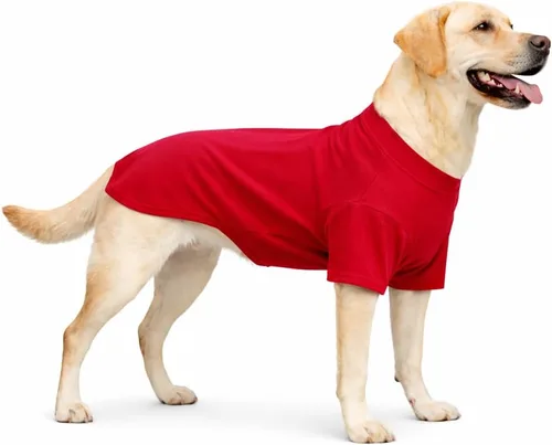 Vista 17 de Lovelonglong 2019 - Ropa para mascotas, Disfraces para Perro, Ropa Camisetas en blanco para Perros Grande Medianos Pequeños 100% Algodón 18