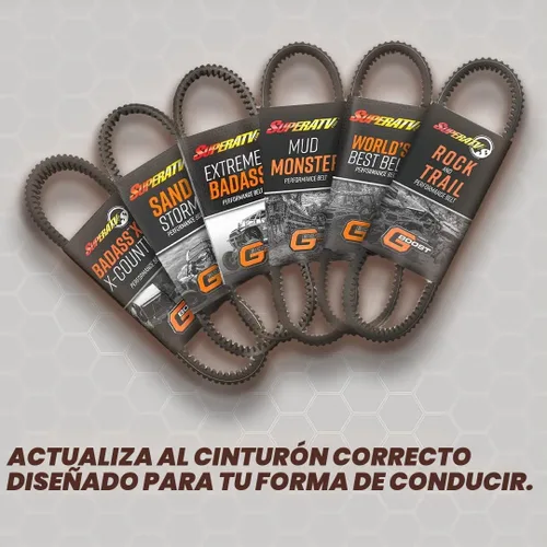 Vista 6 de SuperATV Correa de transmisión resistente de CVT de las mejores del mundo para Polaris General 2016+ Polaris General XP 1000 / XP 4 1000 2020+