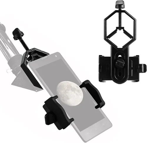 Vista 2 de SVBONY Adaptador universal para teléfono celular, montaje para telescopio, monocular, telescopio, telescopio, diámetro de 25 a 1.890 in