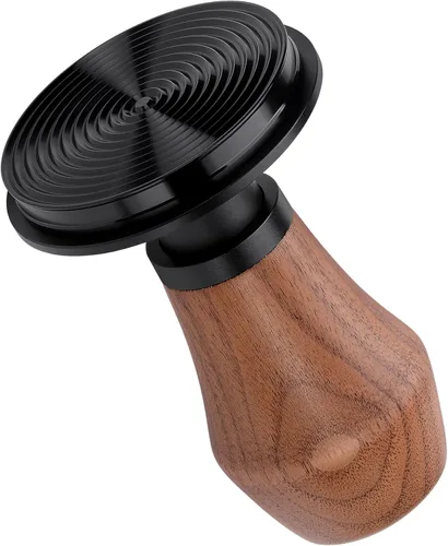 Vista 20 de Normcore Tamper para Espresso de 51 mm con base ondulada - Tamper con resorte - Muelles de repuesto de 15 lb / 25 lb / 30 lb - Mango y soporte