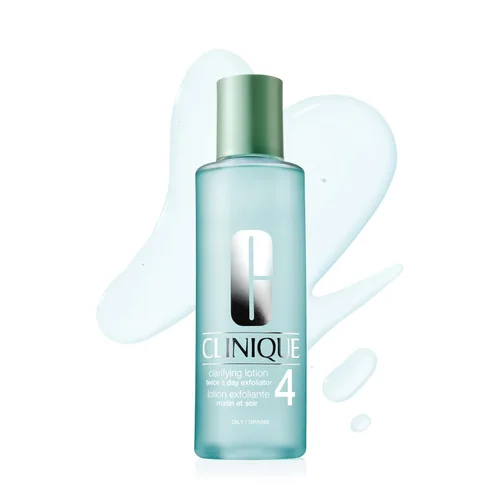 Vista 11 de Clinique 3-Step Clarifying Lotion Face Exfoliator 4 Toner with Witch Hazel + Salicylic Acid for Oily Skin Types